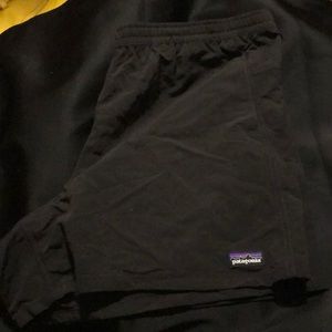 Black Patagonia shorts
